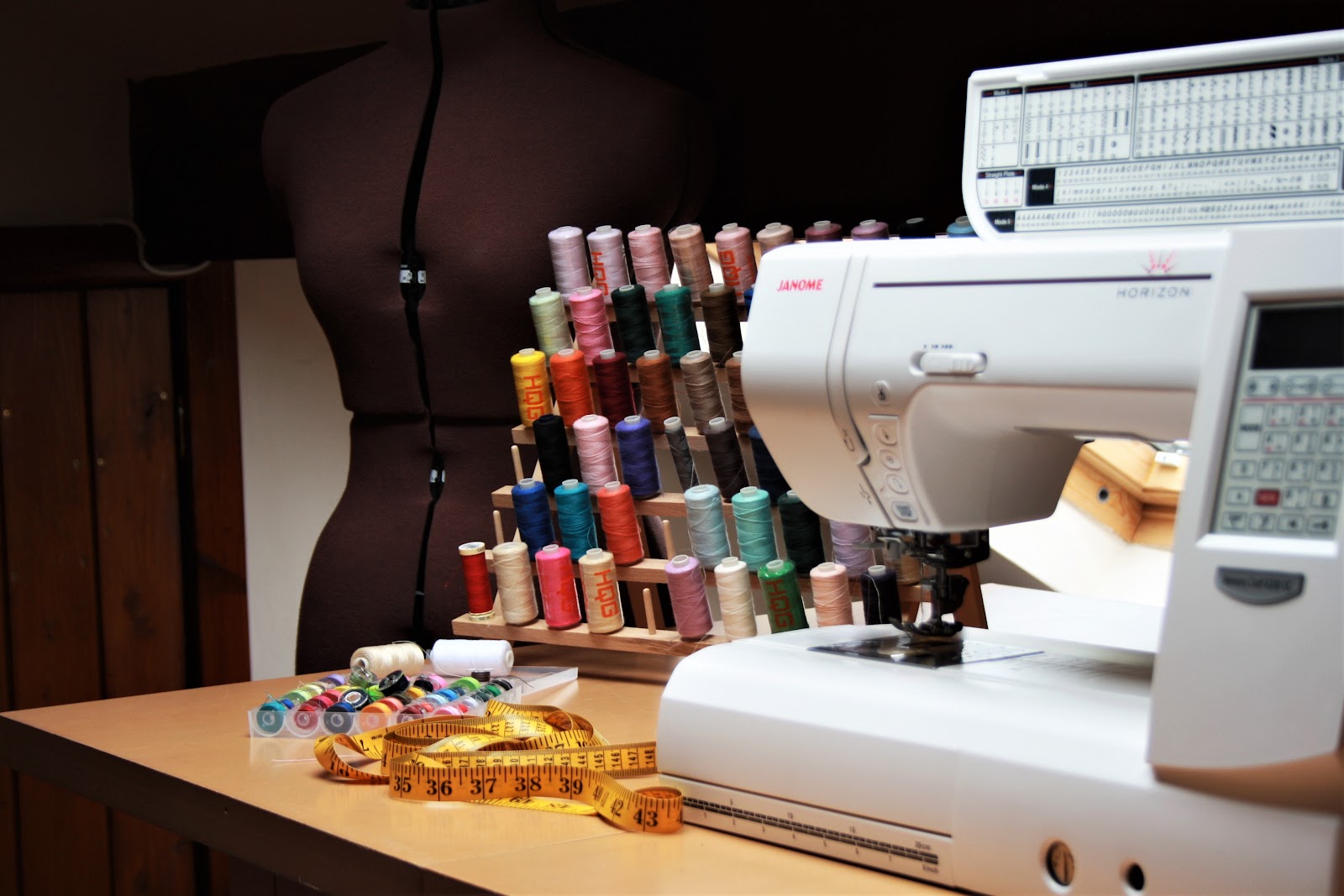 Garments in progress at No.10 Sewing